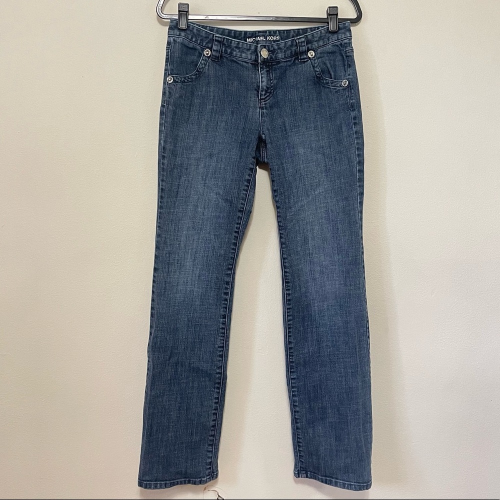 Michael Kors Straight Leg Size 8 Jeans